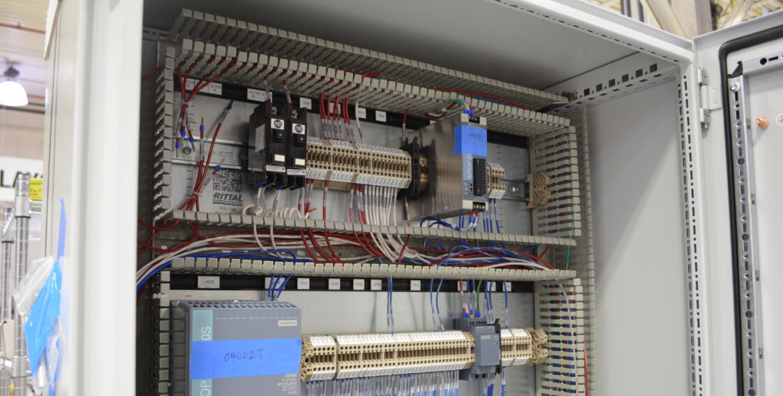 Industrial Control Panel for Data Centers built by MIS Controls.